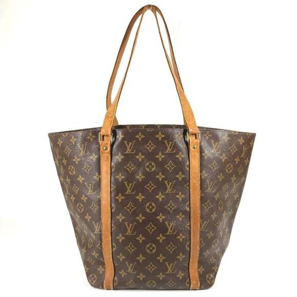 LOUIS VUITTON Authentic Brown Monogram Canvas Shoulder Bag - Picture 2 of 16